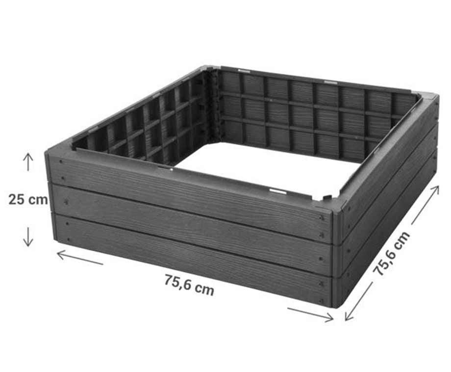 plantenbak - kruidenbak, Tuin en Terras, Bloembakken en Plantenbakken, Ophalen, Kunststof, Minder dan 30 cm, Nieuw