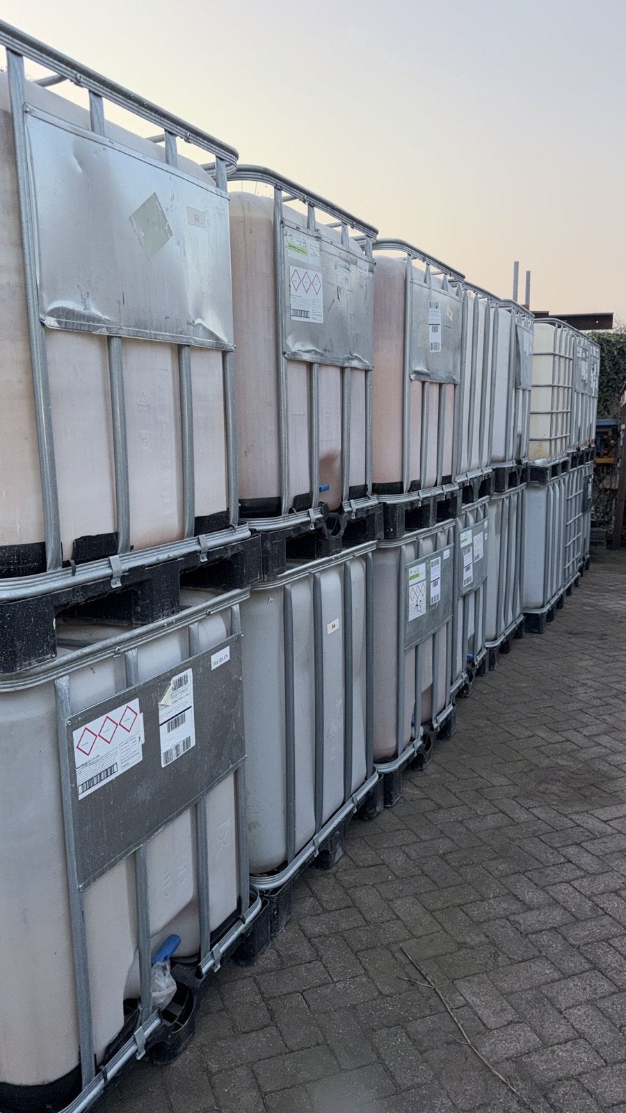 IBC bakken 1000L, 150 liter of meer, Ophalen of Verzenden, Nieuw, Met kraantje