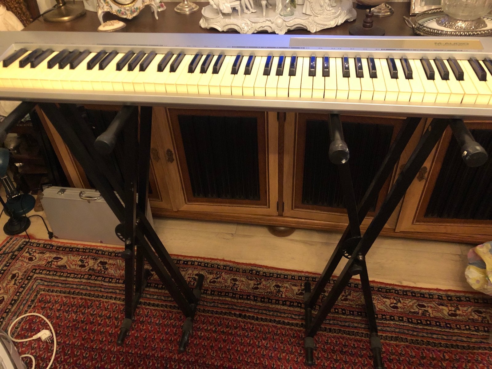 M-Audio keystation 88es  1.35 m, Muziek en Instrumenten, Keyboards, Ophalen, Gebruikt, Overige aantallen, Overige merken