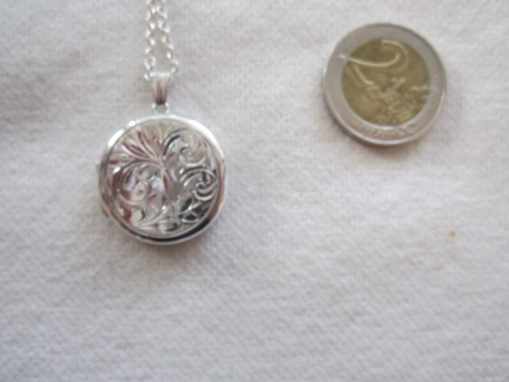 7.Oud medaillon, volledig gemerkt, Birmingham U ='94, zilver, Ophalen, Zilver, Overige typen