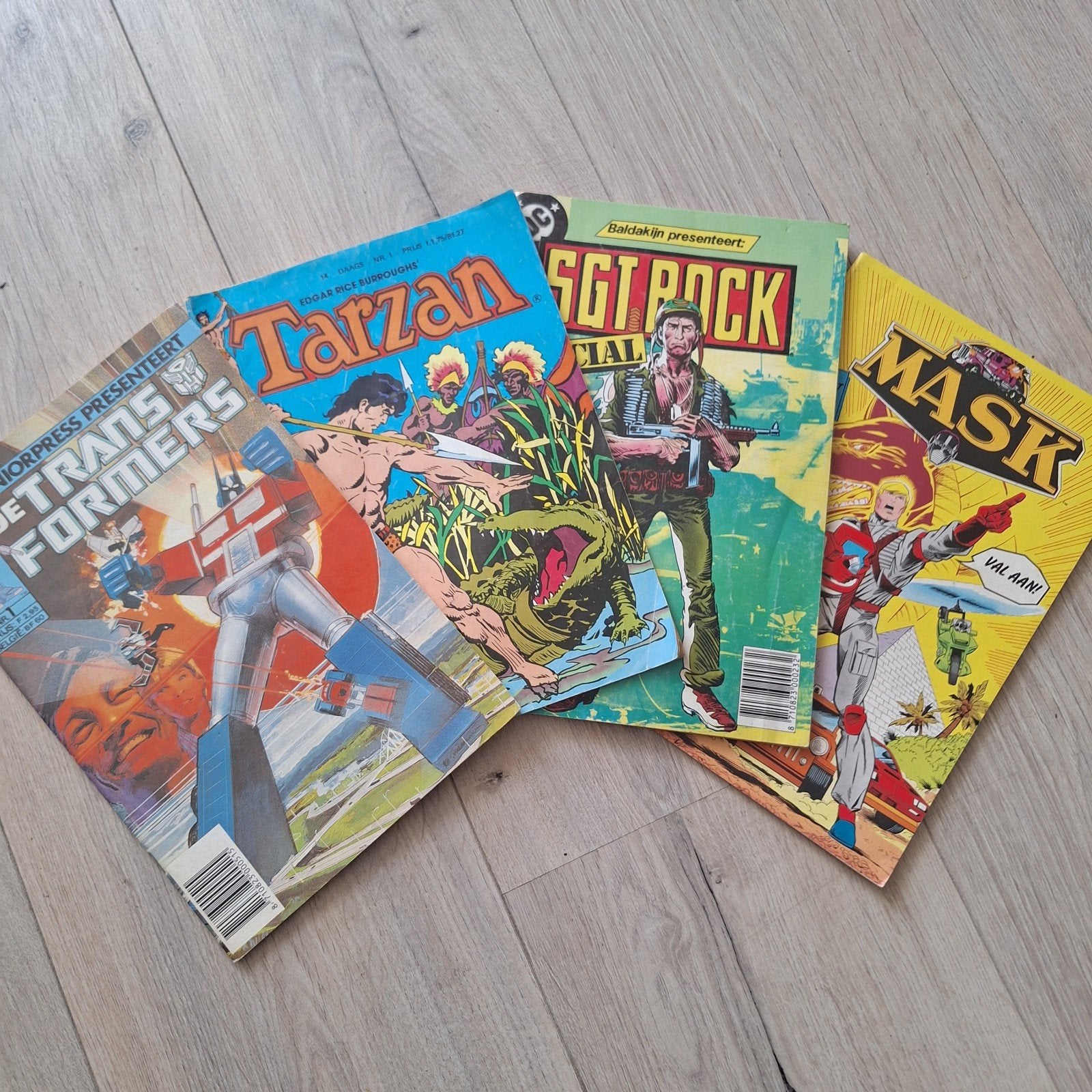 NR1 STRIPS 4 X, Boeken, Ophalen of Verzenden, Muziek, Film of Tv