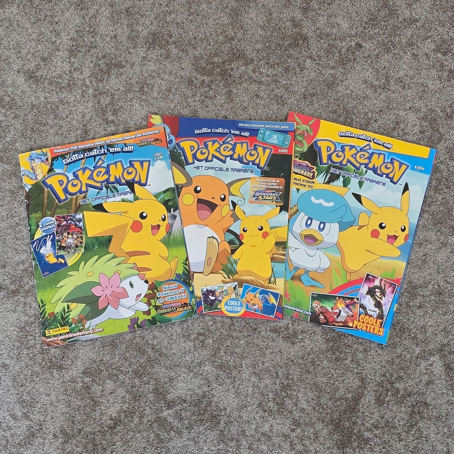 Pokémon magazines – leuk verzamelpakket, Ophalen