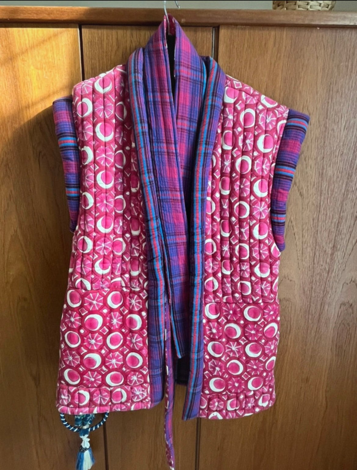 Anna + Nina gewatteerde gilet, Ophalen of Verzenden, Nieuw, Maat 38/40 (M), Roze