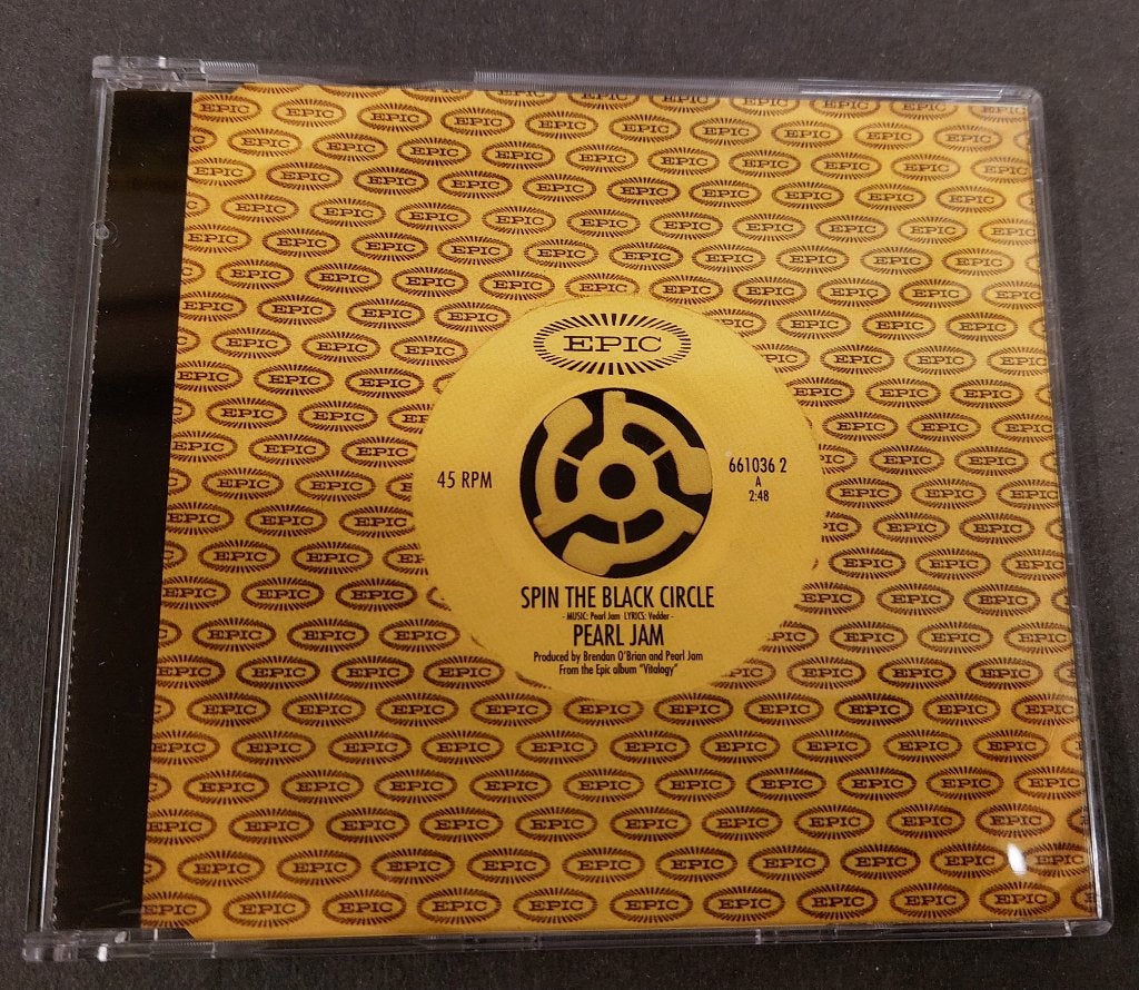 Pearl Jam CD-SINGLE 2 track NIEUW plastic box Spin the black, Verzenden, Nieuw in verpakking, Rock en Metal, Eerste persing