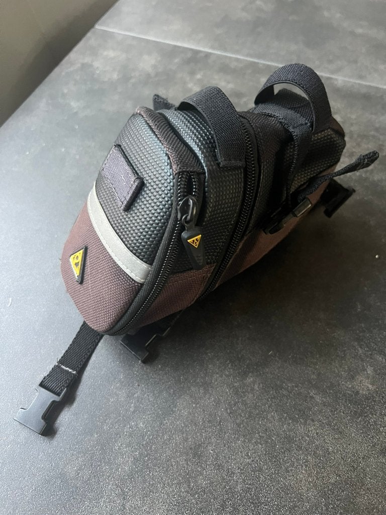 Topeak Aero Wedge Pack Strap Zadeltasje, Ophalen of Verzenden, Gebruikt, Topeak