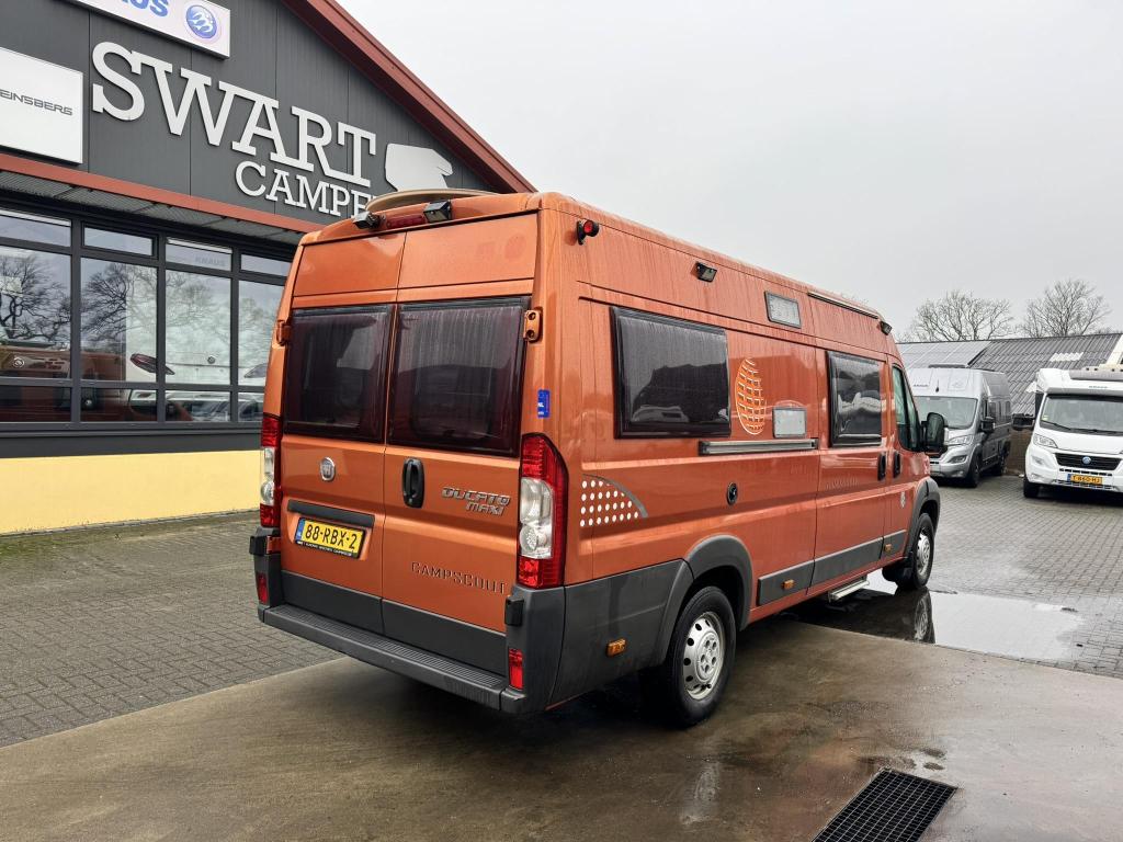 Globecar Campscout buscamper Automaat Ducato 160 pk maxi, Caravans en Kamperen, Tot en met 2, Bedrijf, Diesel, Bestuurdersdeur