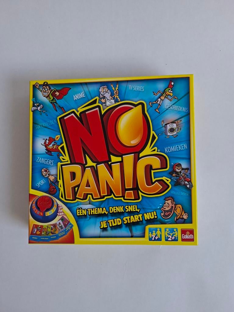 No Panic! Bordspel, Vijf spelers of meer, Ophalen of Verzenden, Zo goed als nieuw, Goliath