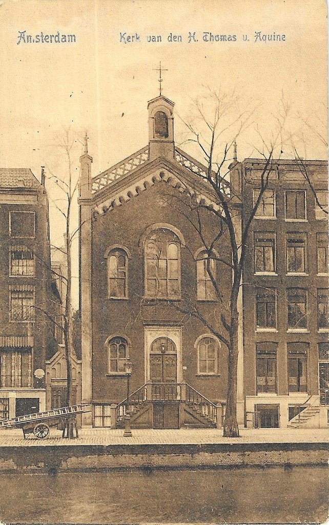 AK Amsterdam - Kerk van den H. Thomas van Aquino, Verzenden, Voor 1920, Noord-Holland