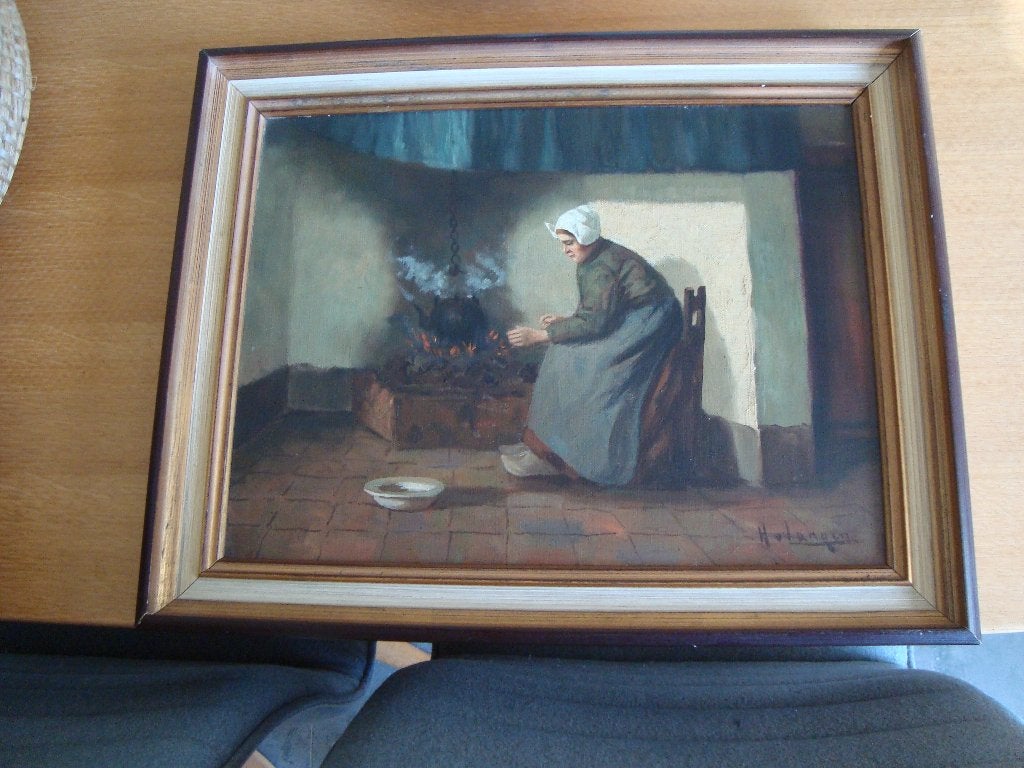 Mooi schilderij, Ophalen of Verzenden