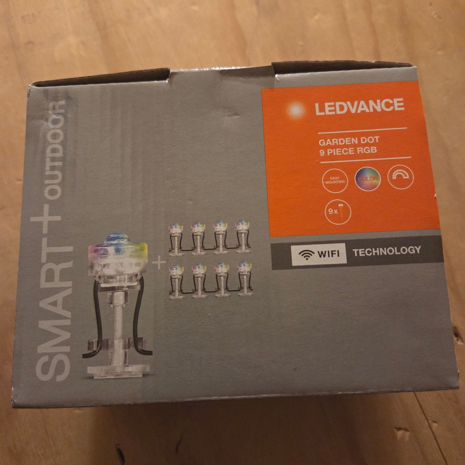 LEDVANCE Smart+ Outdoor Garden Dot RGB - 9 stuks, Ophalen, Kunststof, Minder dan 50 watt, Overige typen