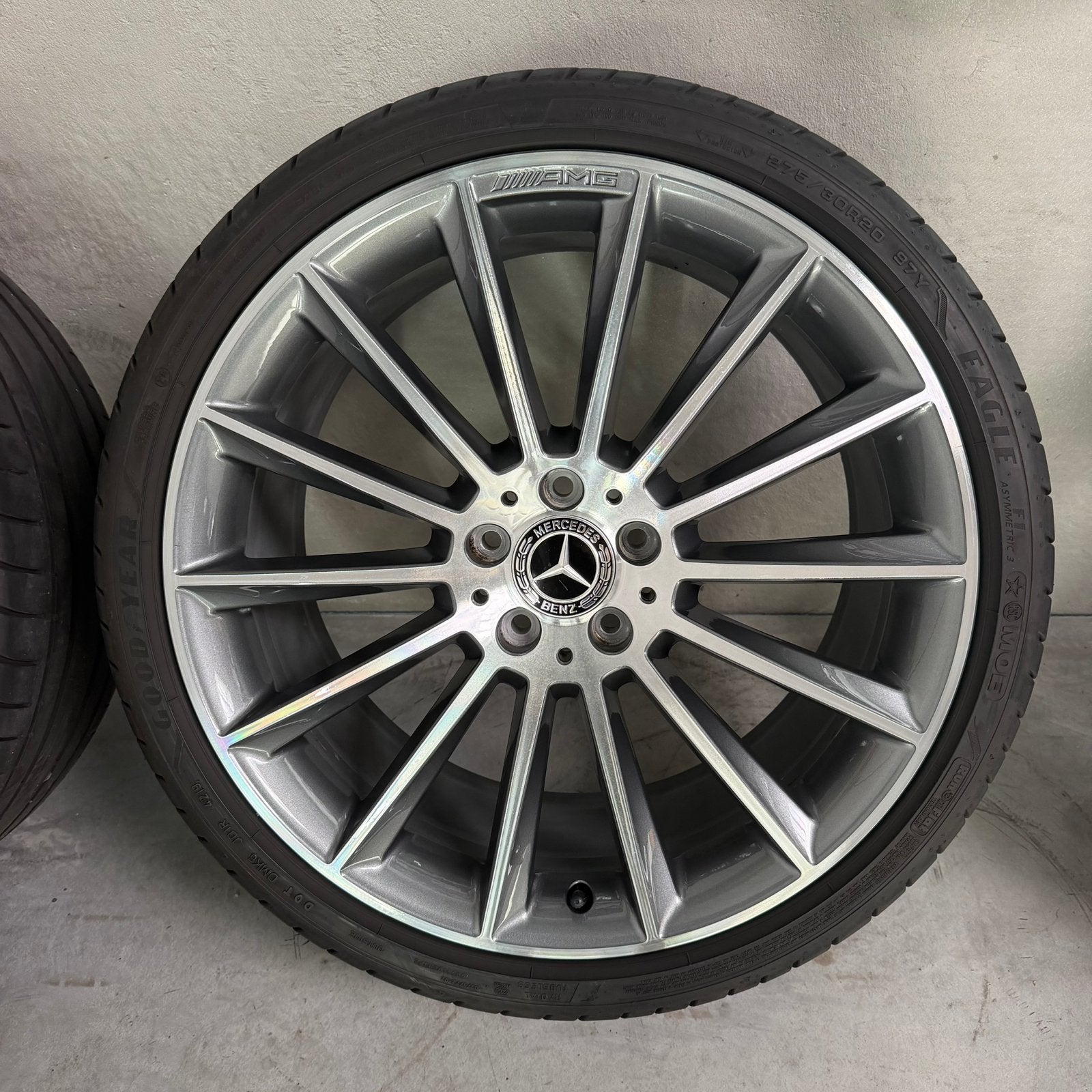 20 inch Origineel Mercedes E klasse W213 velgen met banden, Ophalen of Verzenden, Velgen, Personenwagen, 20 inch