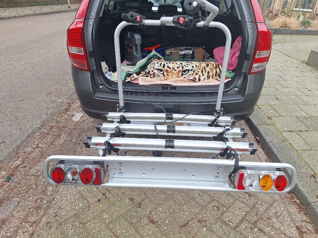 Fietsendrager fabbri 3 fietsen, Ophalen, 3 fietsen of meer, Elektrische fiets, Zo goed als nieuw