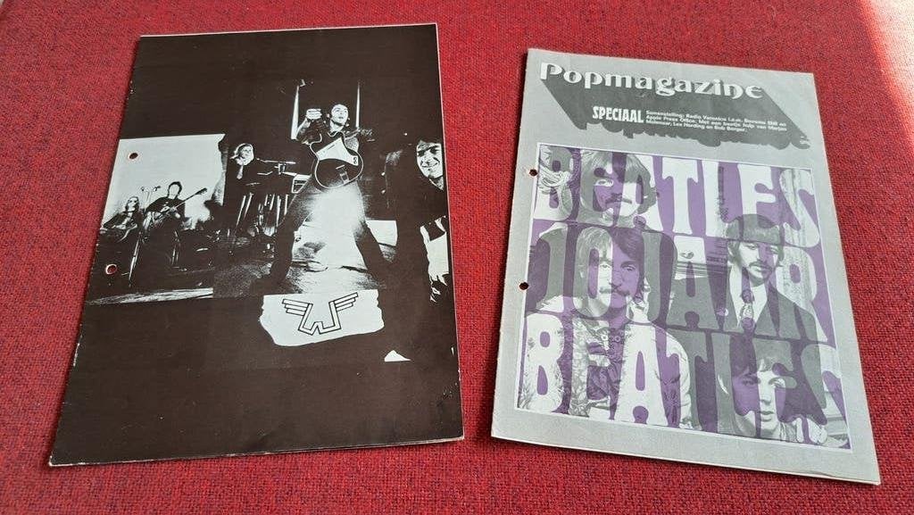Wings Tour programma 1972 (Beatles) popmagazine special, Boeken, Ophalen of Verzenden, Zo goed als nieuw, Artiest