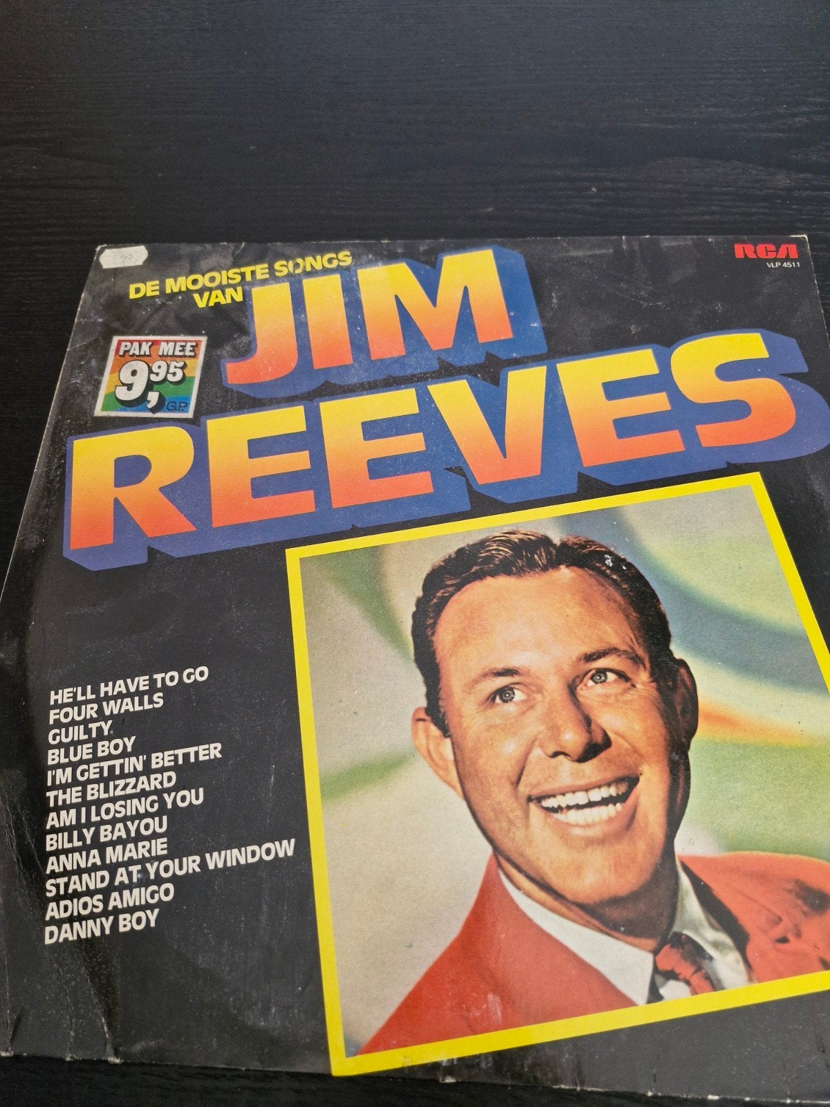 Jim Reeves - De Mooiste Songs Van (LP), Ophalen of Verzenden, Gebruikt, Overige genres, Album