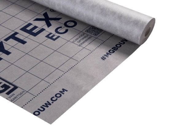 Polytex Eco waterkerende dampopen folie 1.5x50m (spinvlies), Ophalen, Nieuw, 15 m² of meer, Folie