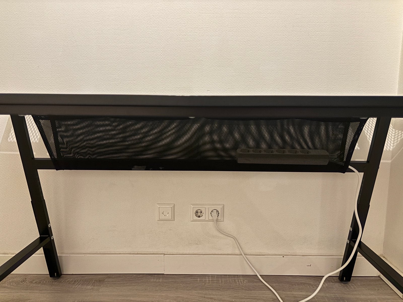 Gaming/office desk 160x80 black, Ophalen, Zo goed als nieuw, Vrijstaande haard, Elektrische haard