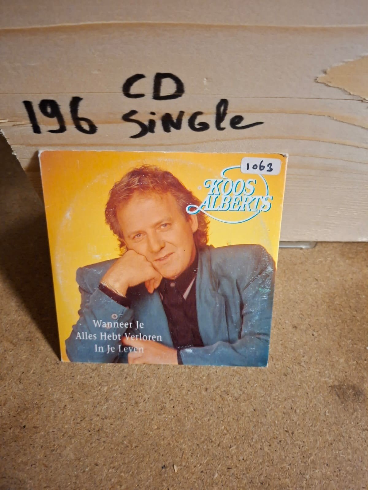 Koos Alberts - Wanneer Je Alles Hebt Verloren (CD Single), Ophalen of Verzenden, Gebruikt, Nederlandstalig