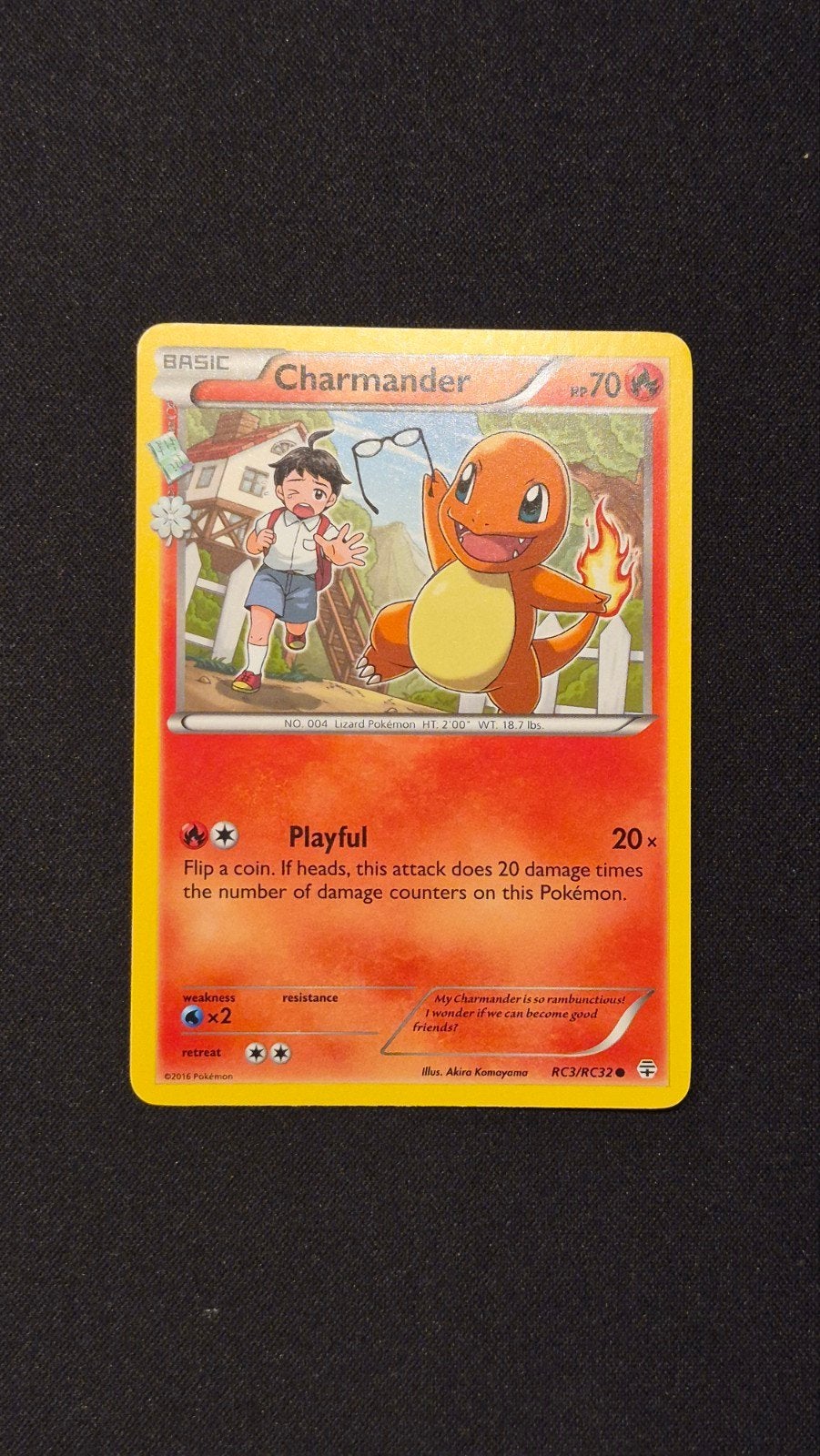 Charmander RC3/RC32 – Generations Radiant Collection, Hobby en Vrije tijd, Verzamelkaartspellen | Pokémon, Verzenden, Zo goed als nieuw