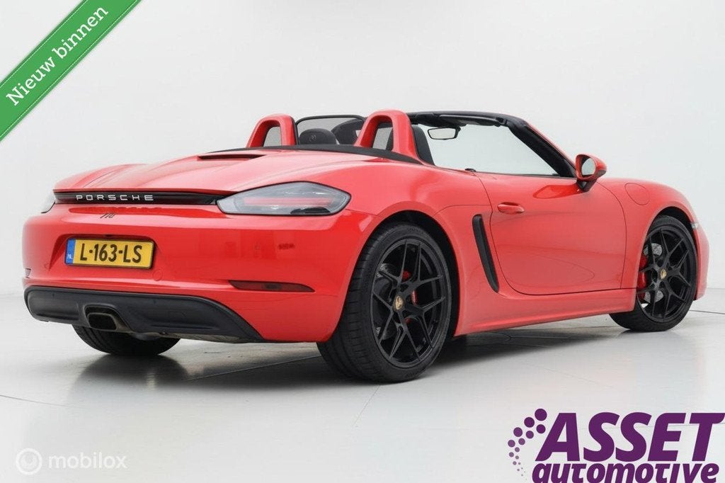 Porsche 718 Boxster 2.0 PDK 300pk elektr sportstoelen | 20", Auto's, Porsche, Automaat, Achterwielaandrijving, Gebruikt, 4 cilinders