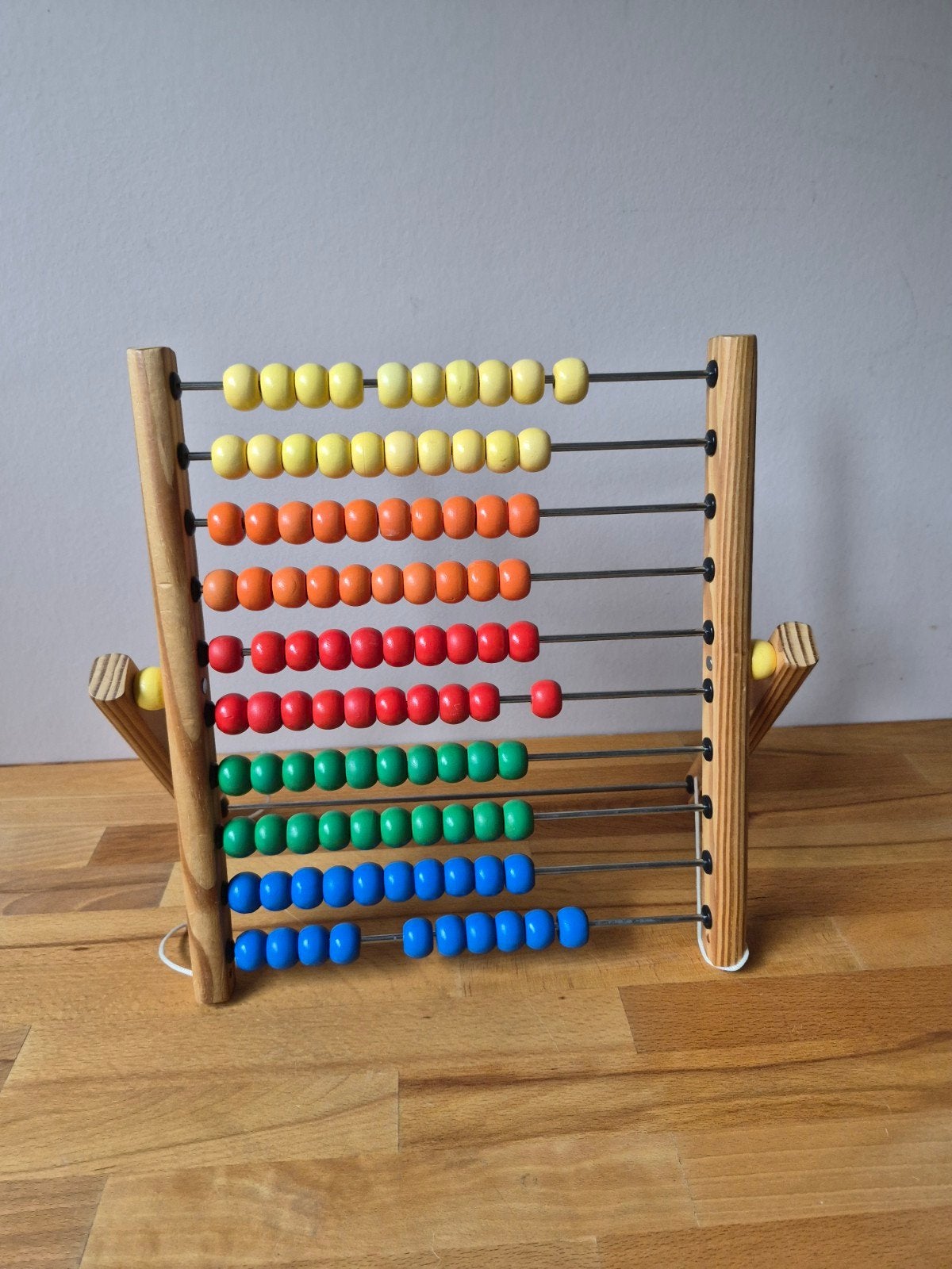 Houten Telraam - Educatief Speelgoed voor Kinderen, Ophalen of Verzenden, Gebruikt, Rekenen