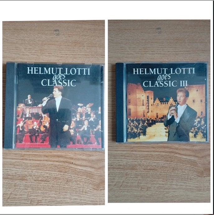 Cd's Helmut Lotti goes classic deel 1 & 3, Ophalen of Verzenden, Zo goed als nieuw, Verzamelalbum, Overige typen