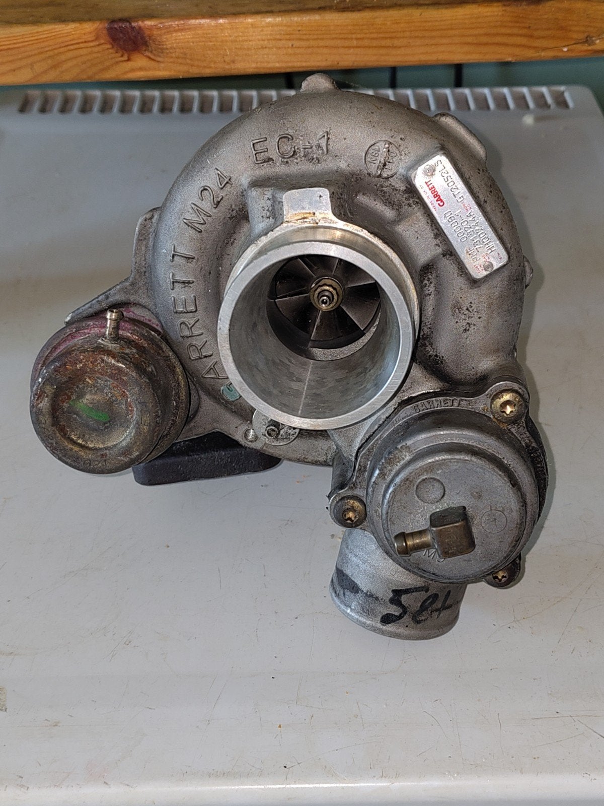Garrett GT2052LS Turbo - Gebruikt T25, Ophalen of Verzenden, Gebruikt, Universele onderdelen