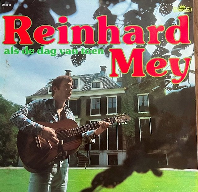 Aangeboden lp Reinhard Mey; Als de dag van toen, Ophalen of Verzenden, Gebruikt, 12 inch, Levenslied of Smartlap