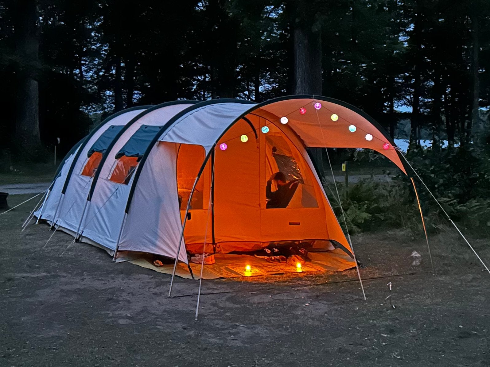 Hypercamp Fashion Gold Porto ercole Obelink tent 5 personen, Ophalen, Gebruikt, Tot en met 5