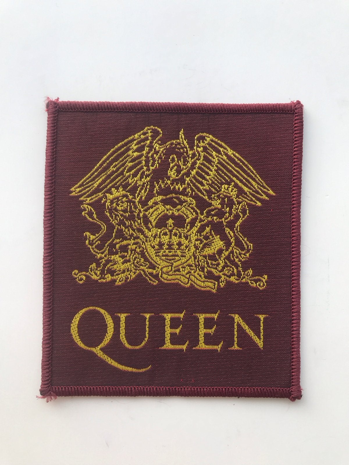 Queen bandlogo patch - Strijkapplicatie, Ophalen of Verzenden, Zo goed als nieuw, Hotfix applicaties