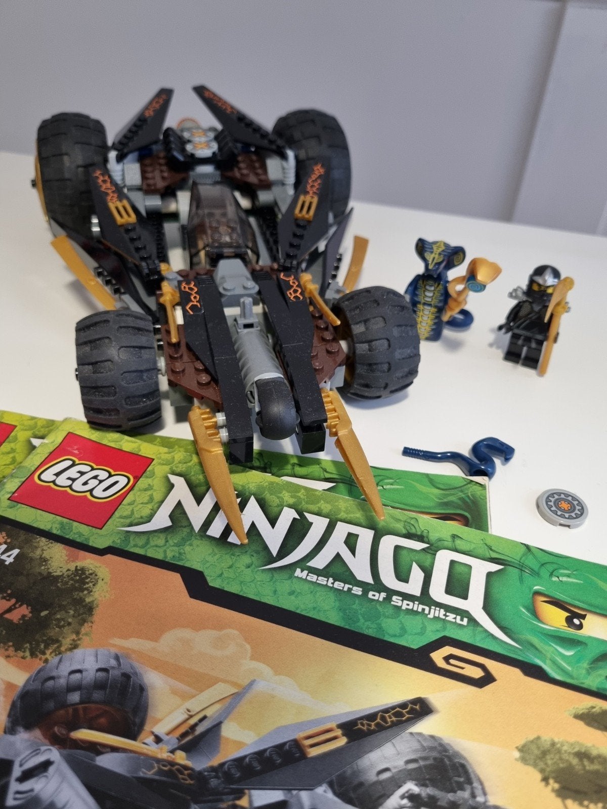 Lego Ninjago 9444 Cole's Tread Assault, Kinderen en Baby's, Speelgoed | Duplo en Lego, Ophalen of Verzenden, Zo goed als nieuw