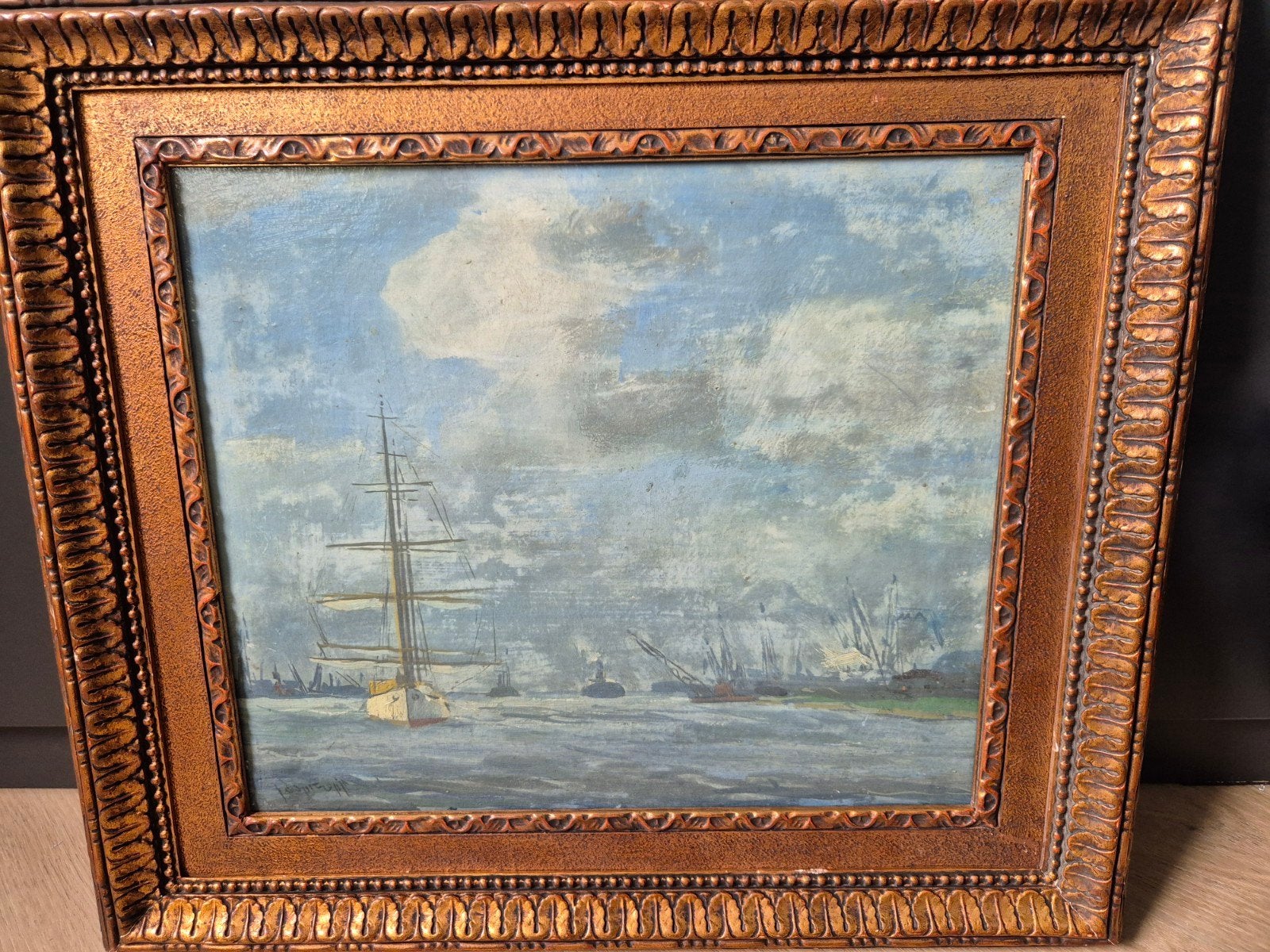 Olieverfschilderij van Joop kropff 1892 - 1979, Antiek en Kunst, Ophalen