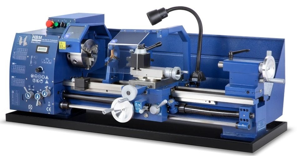HBM metaaldraaibank 290 x 750, Ophalen, Nieuw, Metaaldraaibank, 500 tot 1000 mm