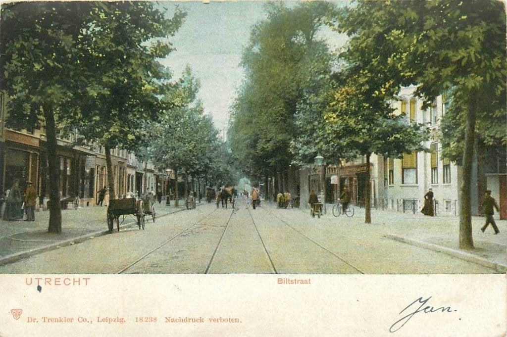 388-237-017 Utrecht Biltstraat, Verzenden, Voor 1920, Utrecht