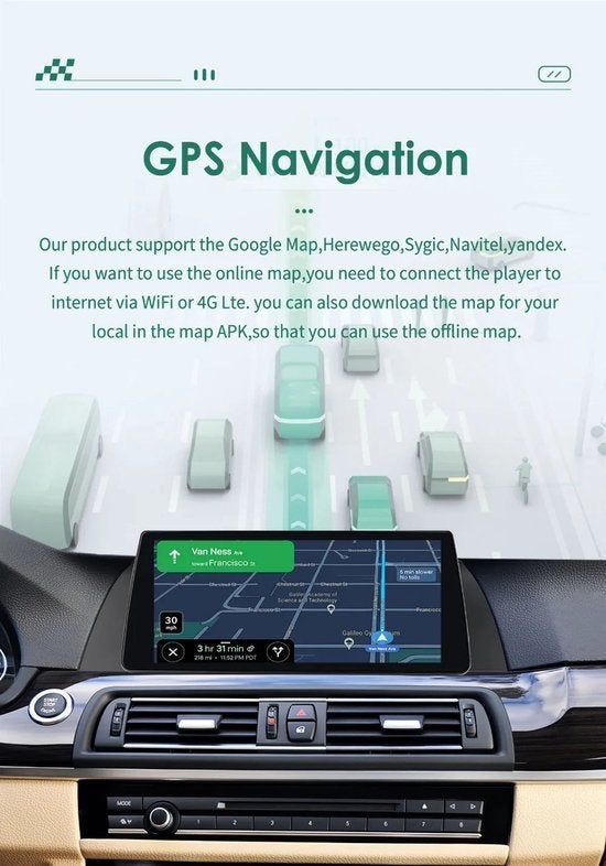 Android Autoradio – Multimedia Speler – Navigatiesysteem, Corvance B.V., Verzenden, Nieuw, Corvancebol@gmail.com