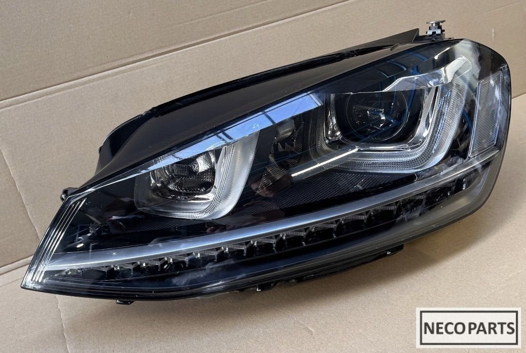 VW GOLF 7 R20 R XENON LED KOPLAMP 5G1941753D ALLES LEVERBAAR, Auto-onderdelen, Verlichting, Gebruikt, -, Volkswagen, -