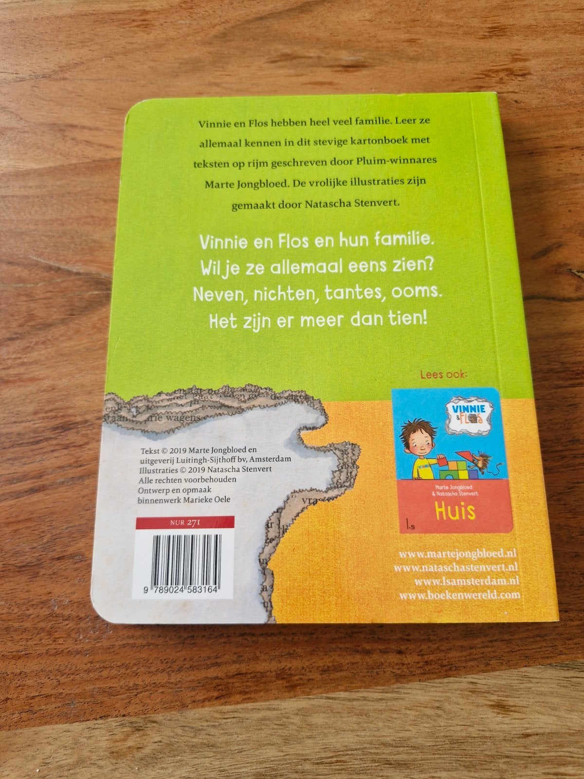 Marte Jongbloed - Familie, Boeken, 3 tot 4 jaar, Marte Jongbloed; Natascha Stenvert, Ophalen of Verzenden, Zo goed als nieuw