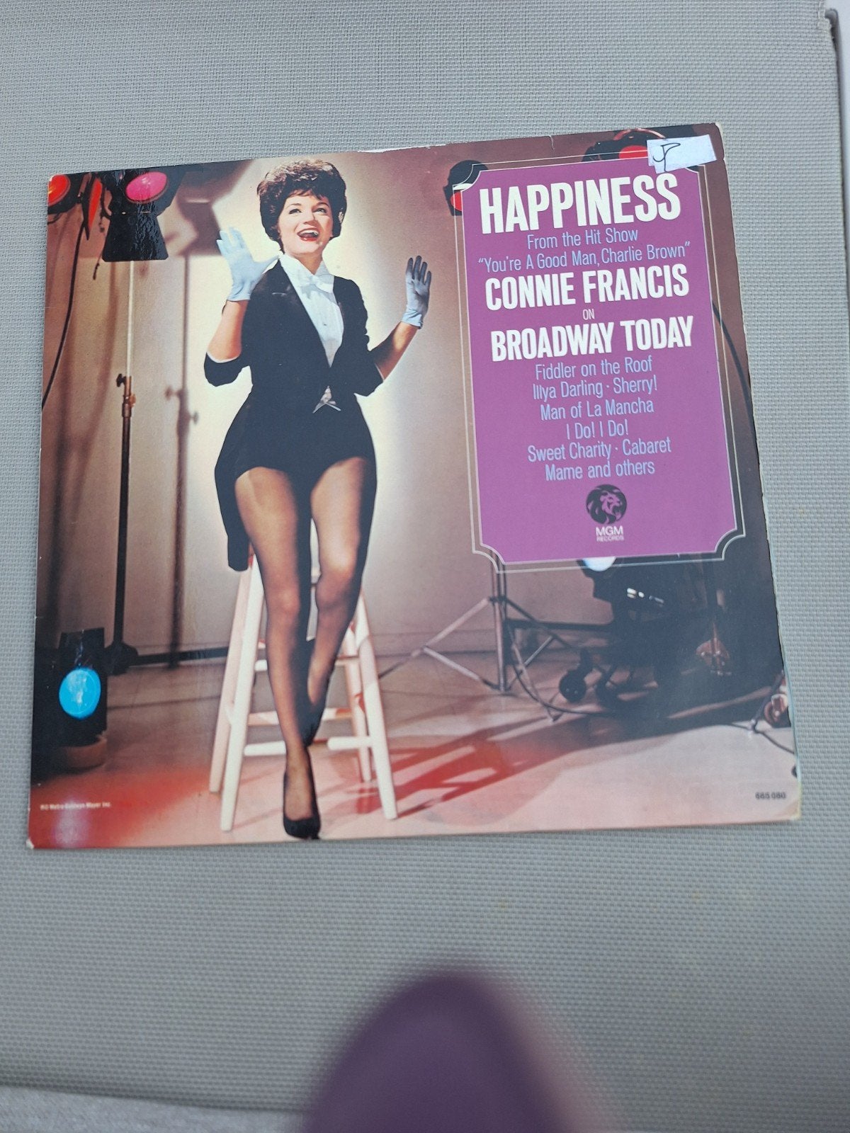 Connie Francis - Happiness on Broadway Today (LP), Ophalen of Verzenden, Gebruikt, Pop, Album