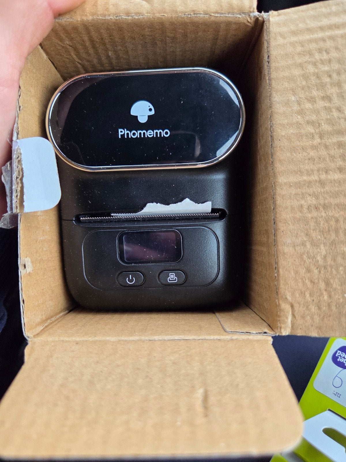 Phomemo Draagbare Thermische Printer - Zo goed als nieuw, Computers en Software, Printers, Zwart-en-wit printen, Printer, Draadloos