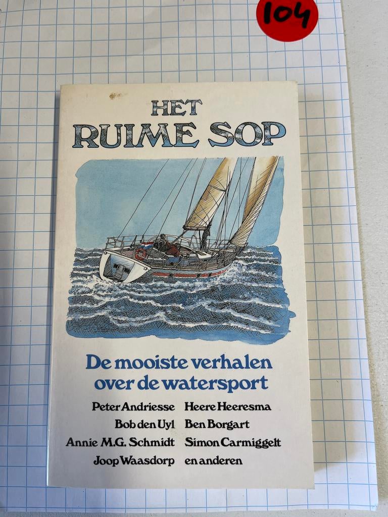 Het Ruime Sop: Verhalen over watersport, Ophalen of Verzenden, Zo goed als nieuw, Nederland