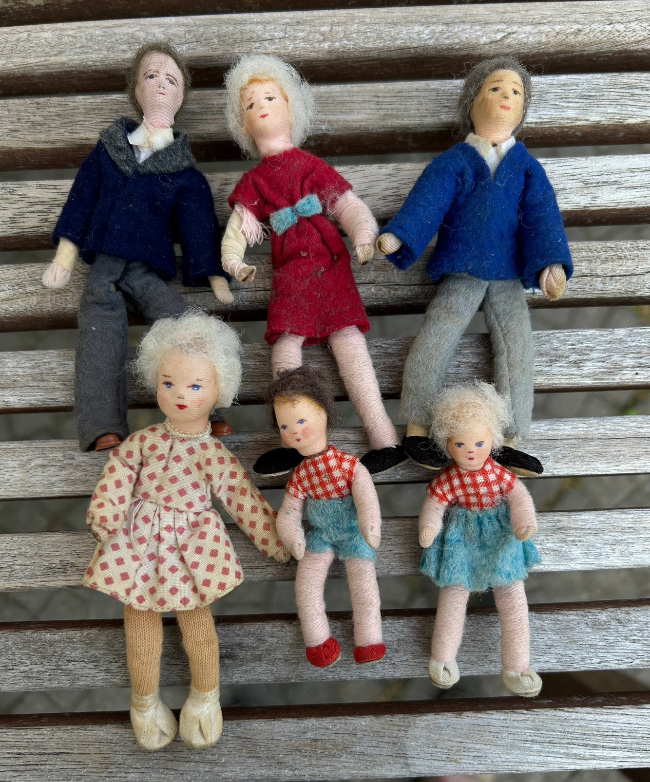 Erna Meyer vintage poppenhuis poppetjes, Ophalen of Verzenden, Gebruikt, Poppenhuis