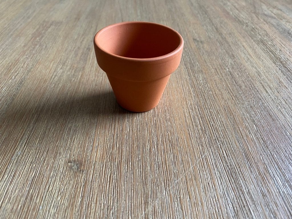 Terracotta potjes stenen bloempotjes 5 cm kweken plantenpot, Tuin en Terras, Bloempotten, Rond, Ophalen of Verzenden, Balkon, Terracotta