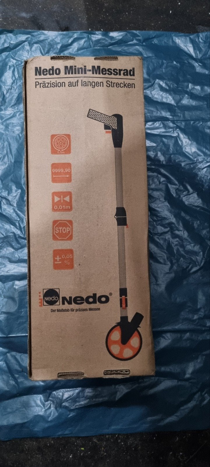 Meetwiel merk Nedo, Ophalen, Nieuw, Afstand