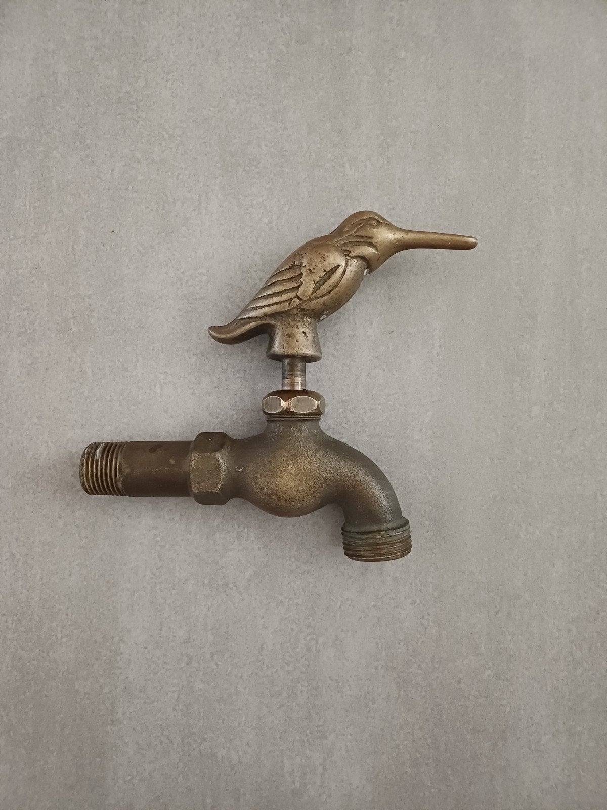 messing koudwaterkraan, Antiek en Kunst, Antiek | Koper en Brons, Ophalen of Verzenden, Koper