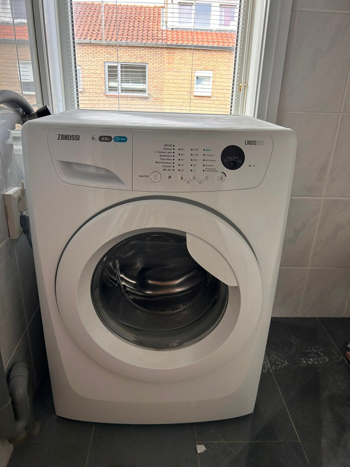 Zanussi wasmachine, Witgoed en Apparatuur, Wasmachines, Ophalen, Zo goed als nieuw, 1200 tot 1600 toeren, 85 tot 90 cm
