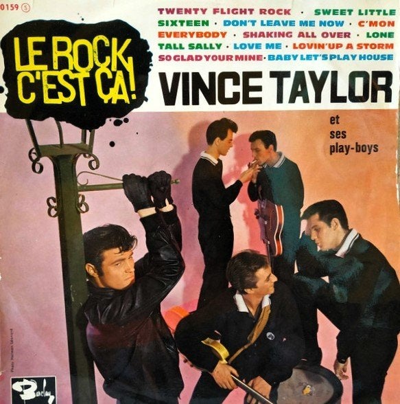 vince taylor and his playboys/le rock cest ca-rockabilly-10i, Verzenden, Gebruikt, 10 inch, Rock-'n-roll