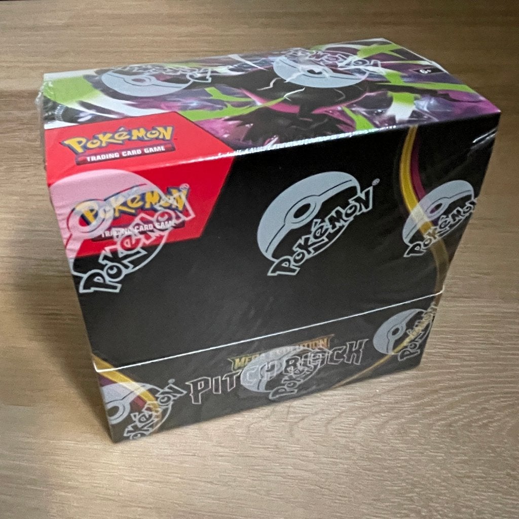 Pokémon TCG Mega Evolution Pitch Black Booster Box, Ophalen of Verzenden, Nieuw, Boosterbox