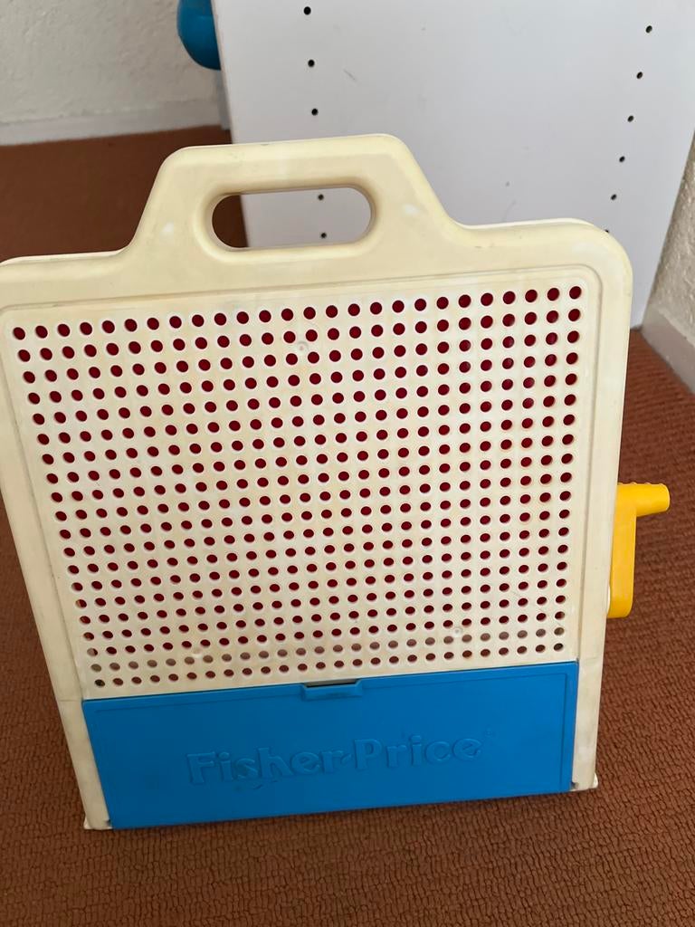 Vintage Fisher-Price Speelbord met Vormen en Lade, Ophalen, Gebruikt, Speelset