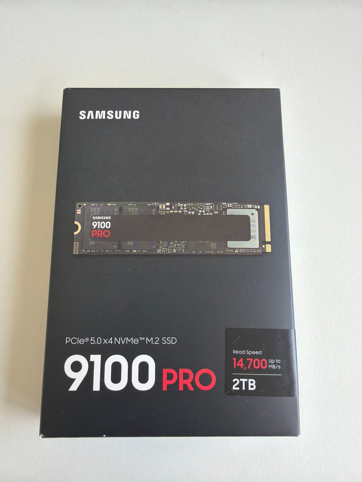 Samsung 9100 PRO PCIe 5.0 NVMe M.2 SSD 2TB, Computers en Software, Harde schijven, Ophalen, Intern, Server, Nieuw