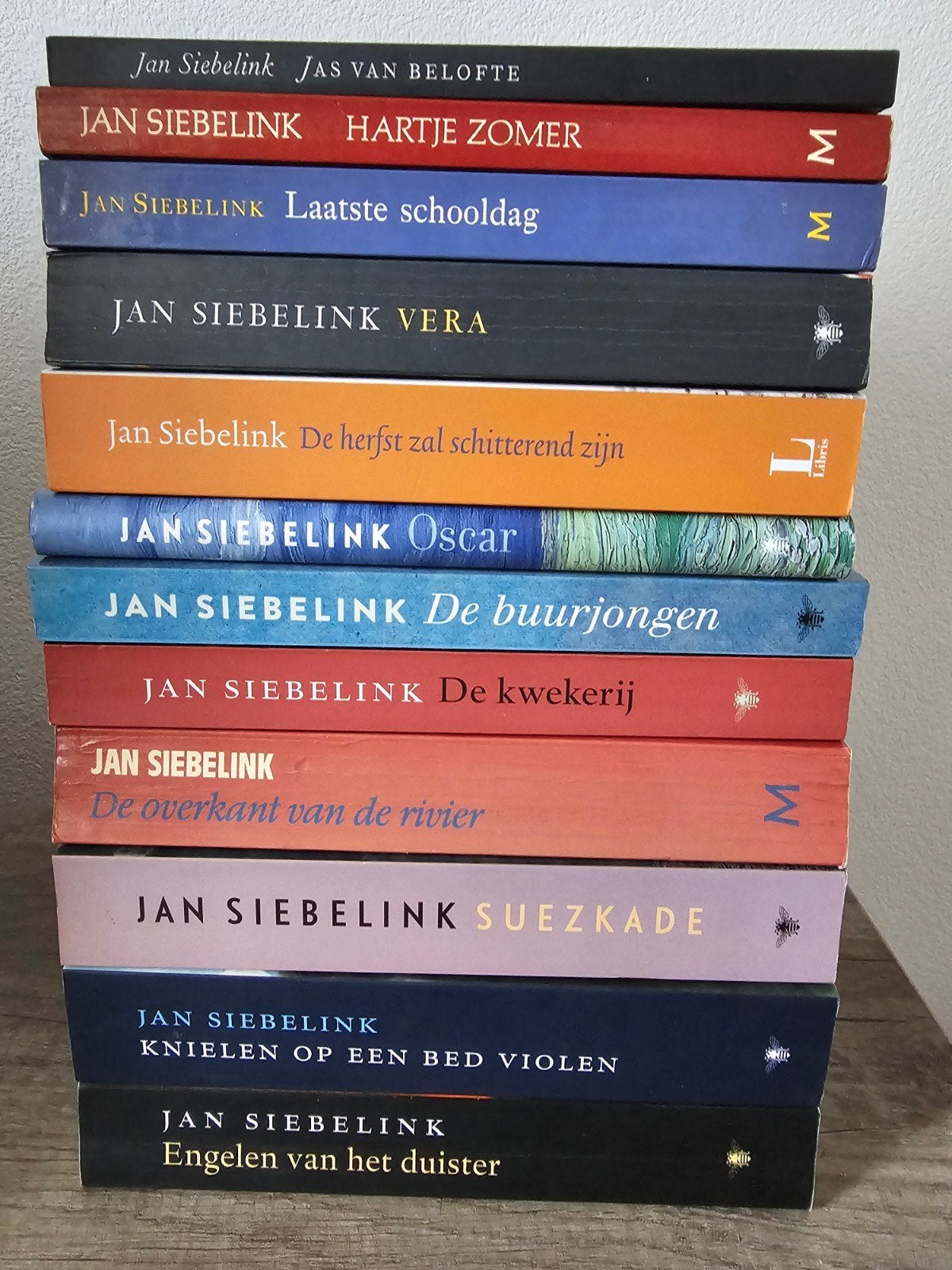 12x Jan Siebelink, Ophalen of Verzenden, Gelezen, Jan Siebelink, Nederland