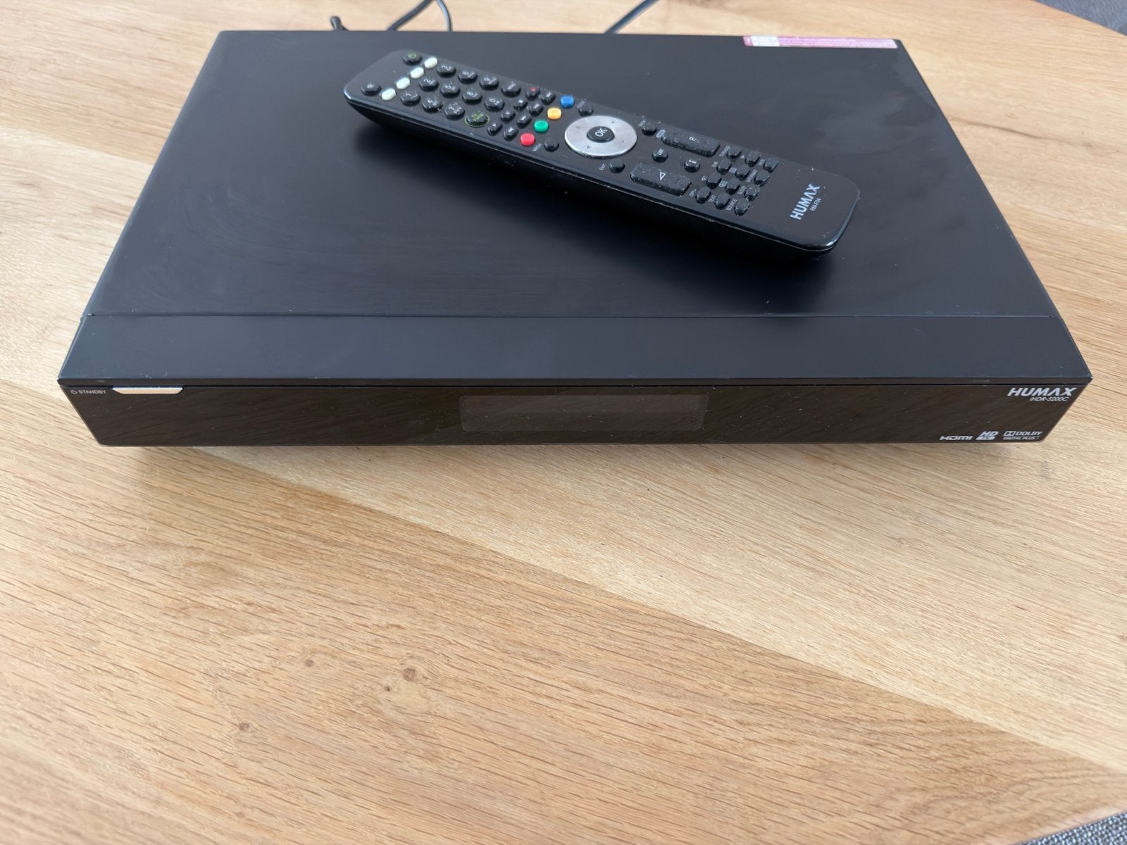 Humax iHDR 5200C Harddiskrecorder met afstandsbediening, Ophalen of Verzenden, Gebruikt, Harddiskrecorder